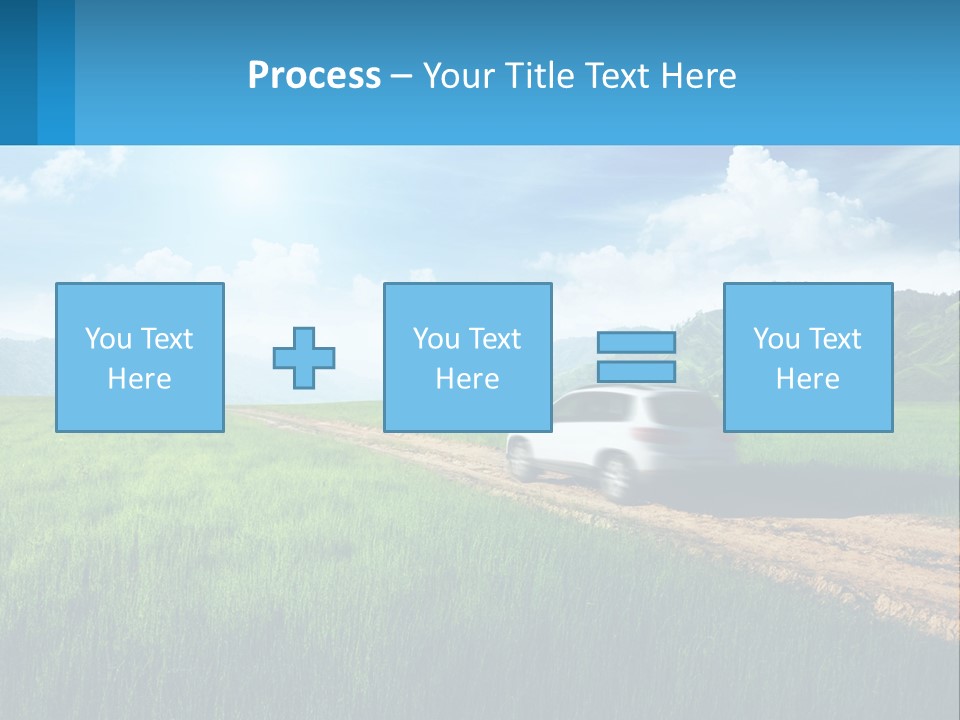 Unit Cool White PowerPoint Template