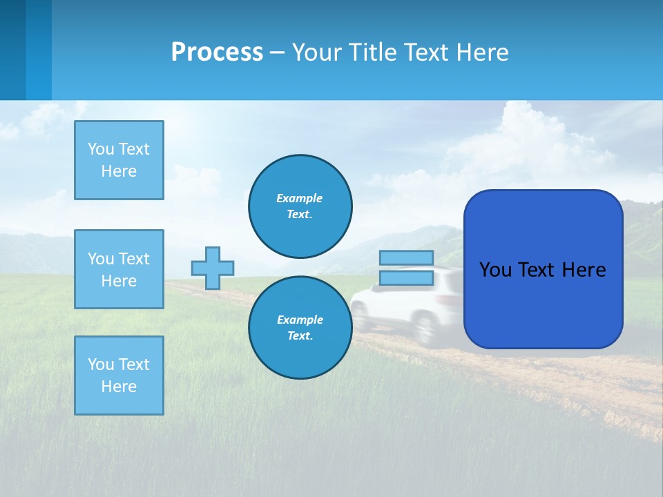 Unit Cool White PowerPoint Template