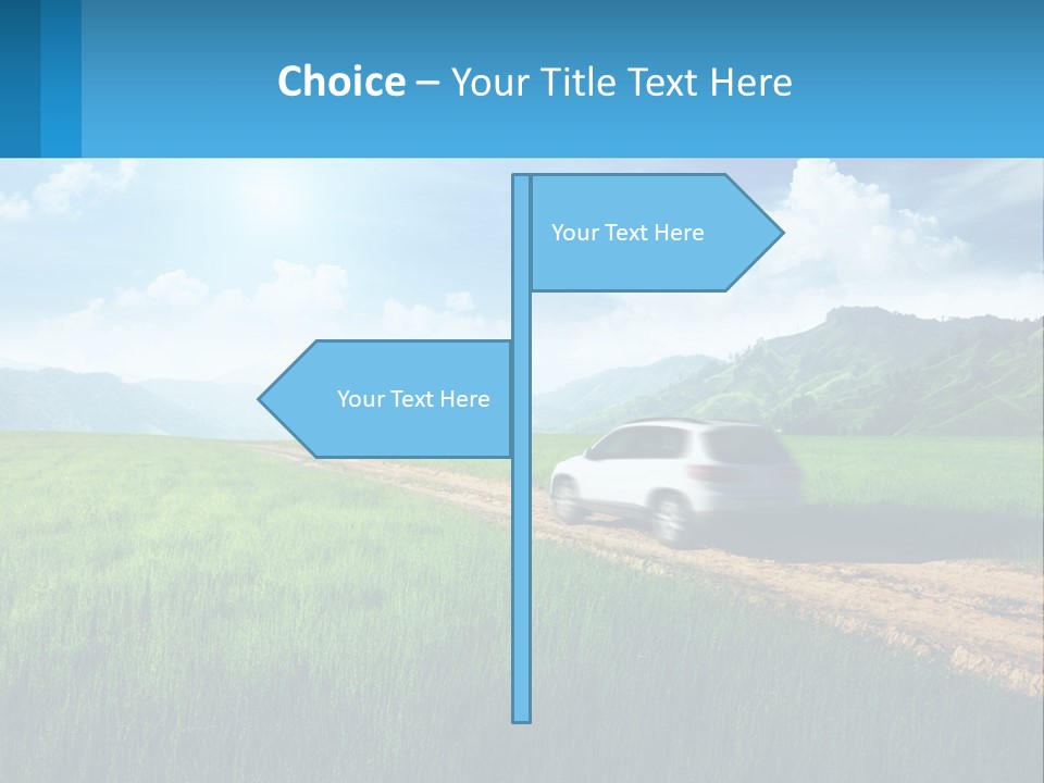 Unit Cool White PowerPoint Template