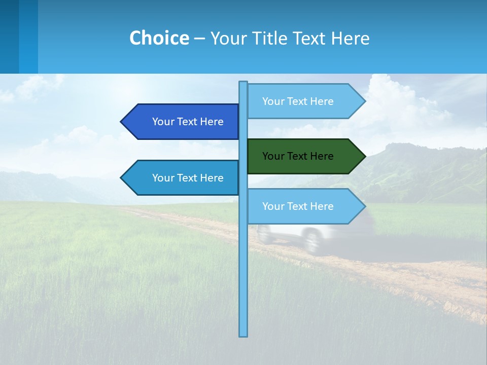 Unit Cool White PowerPoint Template