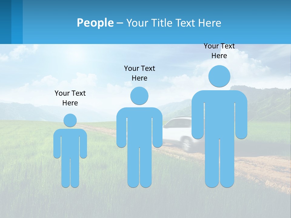 Unit Cool White PowerPoint Template