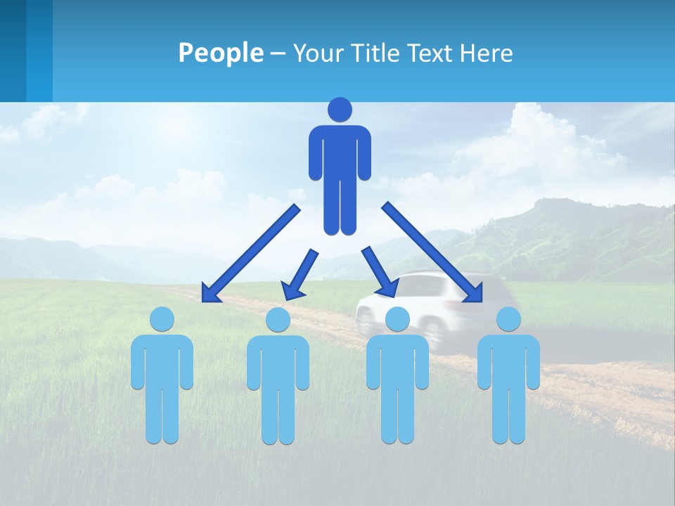 Unit Cool White PowerPoint Template