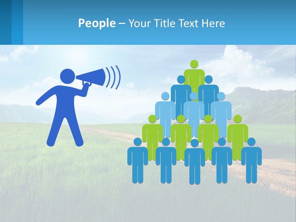 Unit Cool White PowerPoint Template