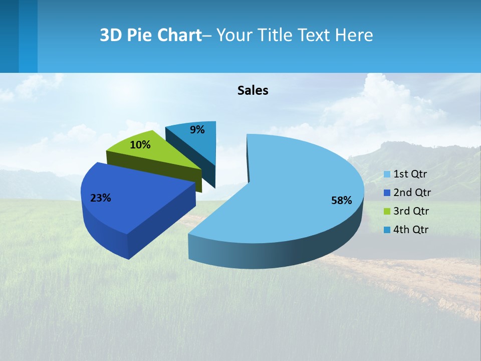 Unit Cool White PowerPoint Template
