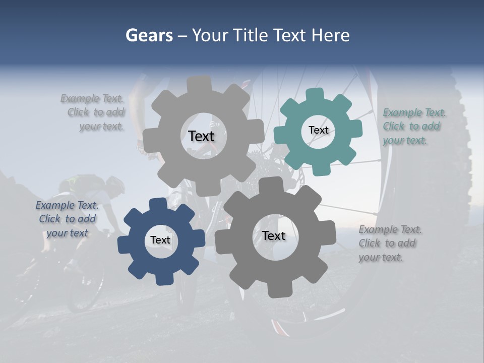 System Cool White PowerPoint Template