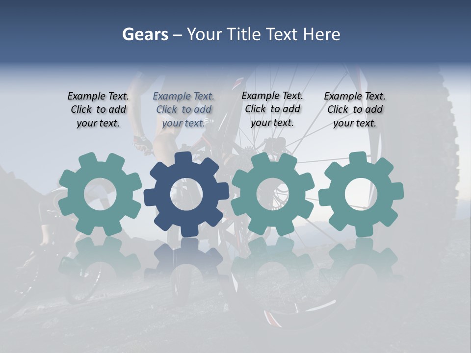 System Cool White PowerPoint Template