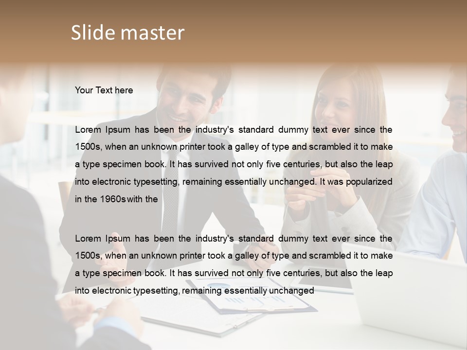 Switch Equipment Unit PowerPoint Template