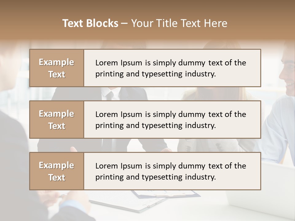 Switch Equipment Unit PowerPoint Template