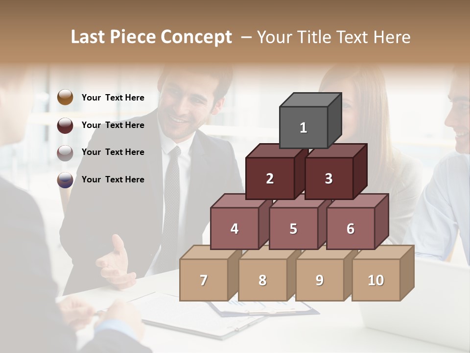 Switch Equipment Unit PowerPoint Template