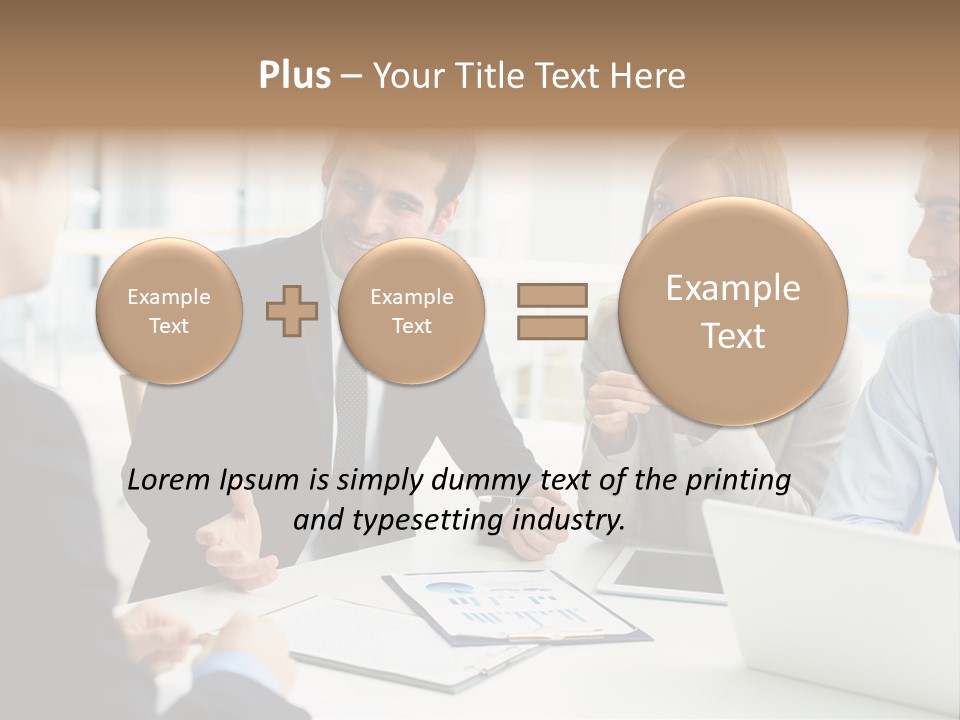 Switch Equipment Unit PowerPoint Template