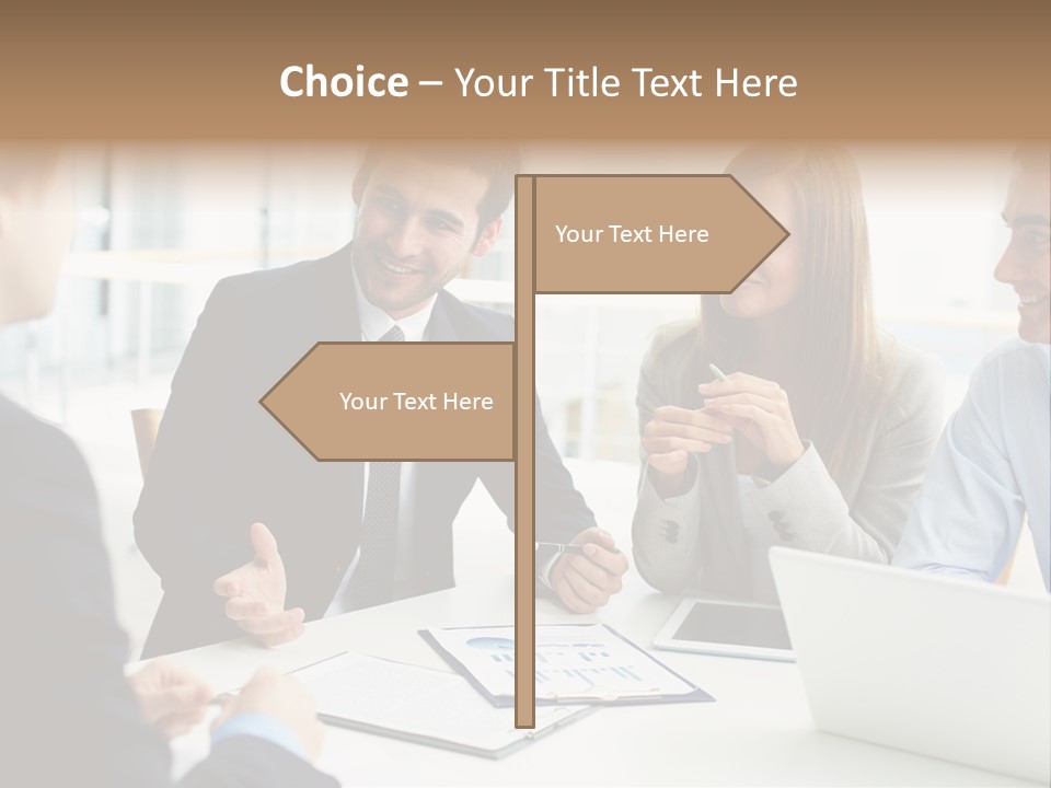 Switch Equipment Unit PowerPoint Template