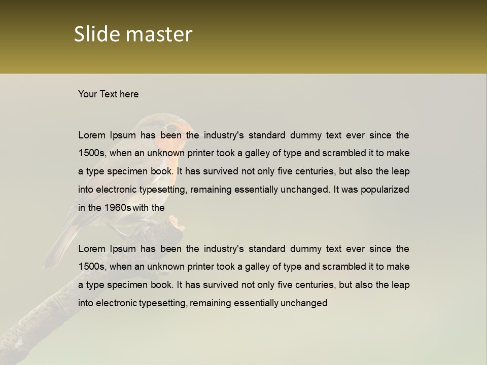 Electricity Remote House PowerPoint Template