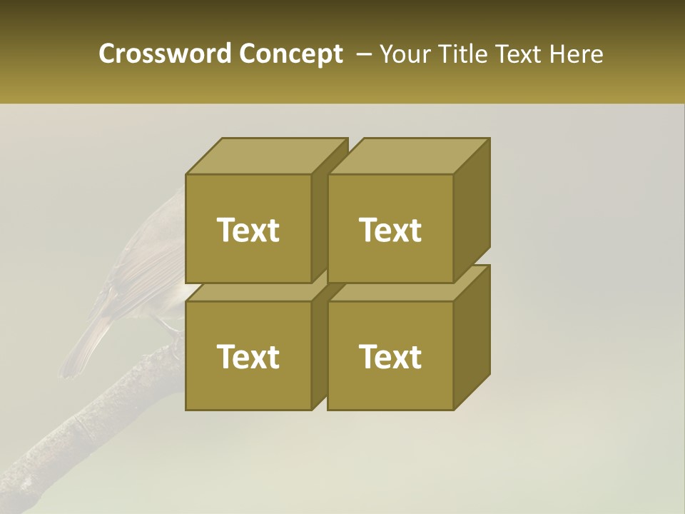 Electricity Remote House PowerPoint Template