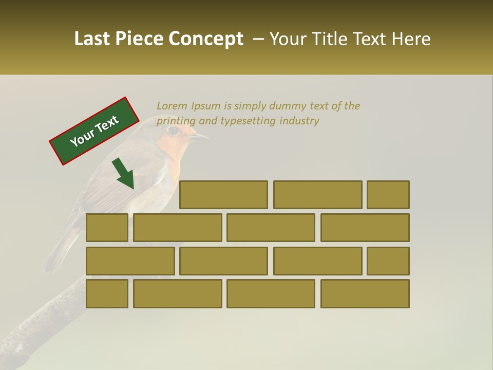 Electricity Remote House PowerPoint Template
