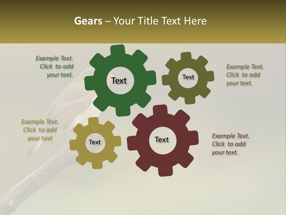 Electricity Remote House PowerPoint Template