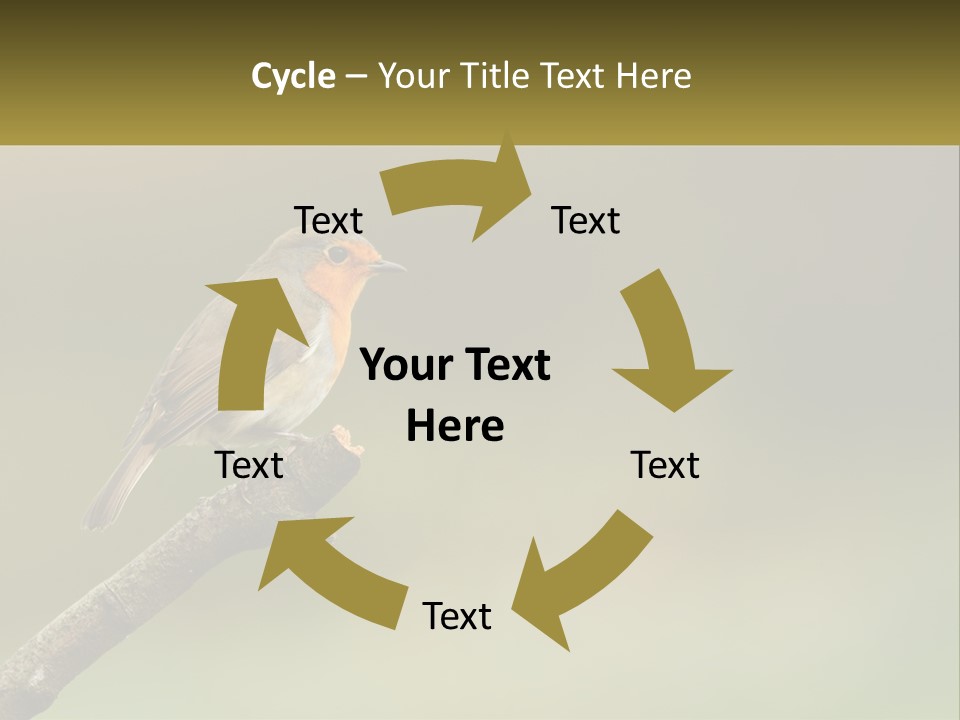 Electricity Remote House PowerPoint Template