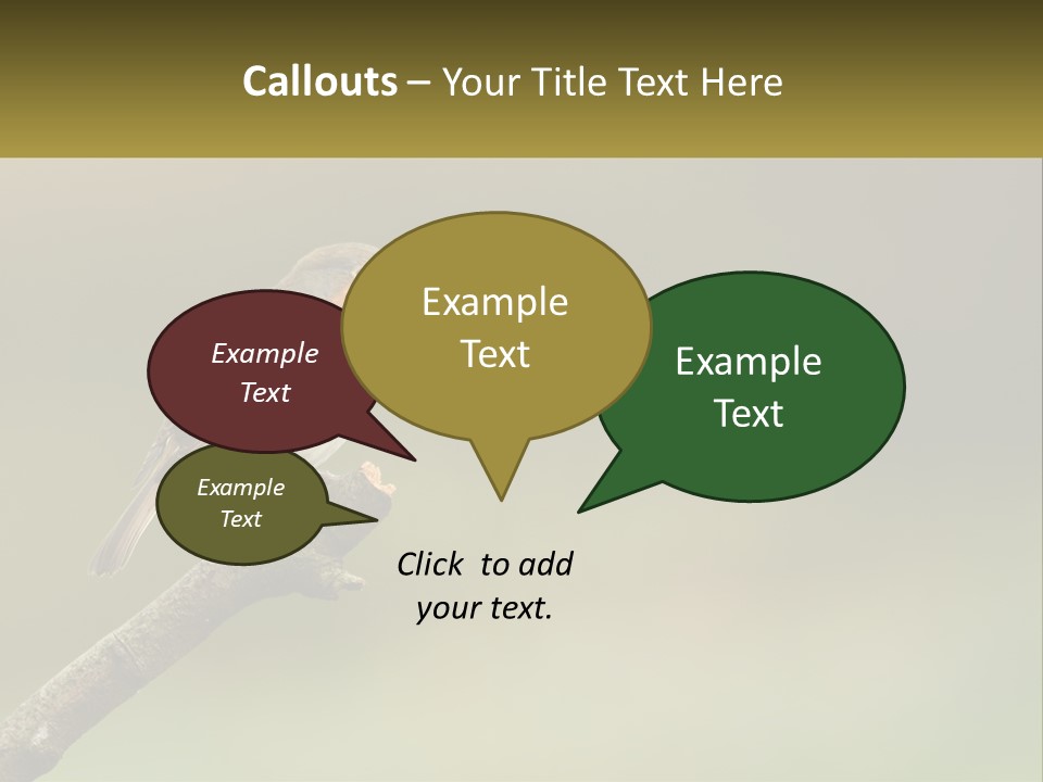 Electricity Remote House PowerPoint Template