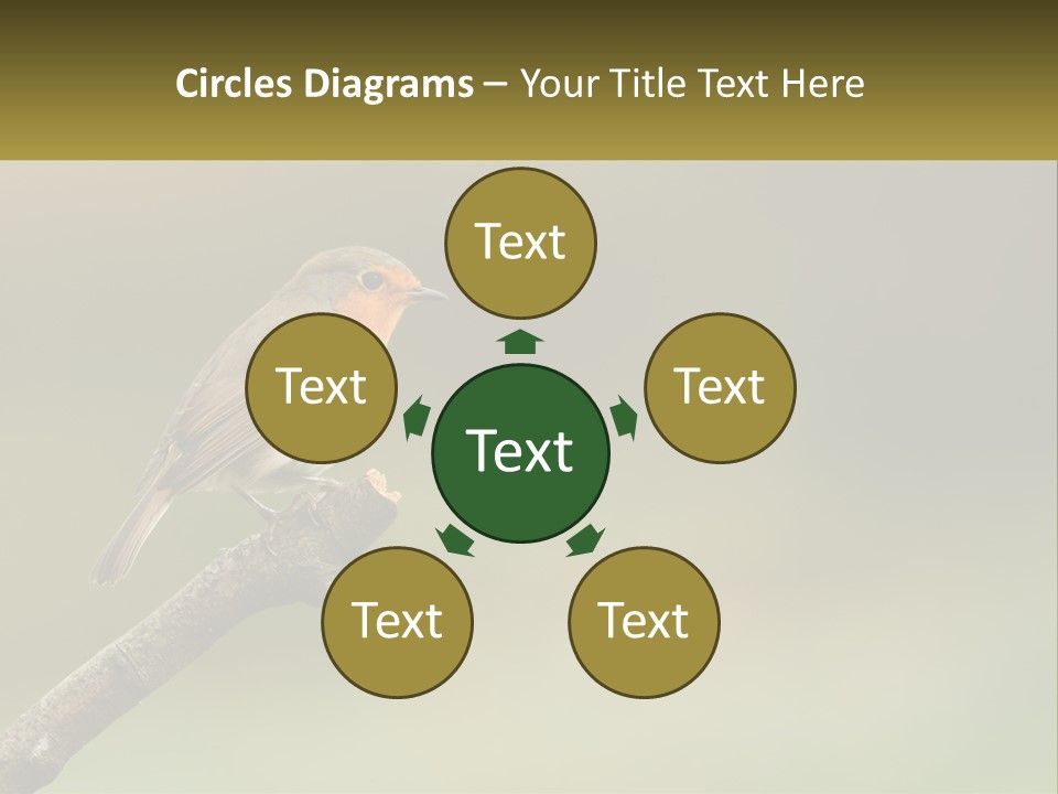 Electricity Remote House PowerPoint Template