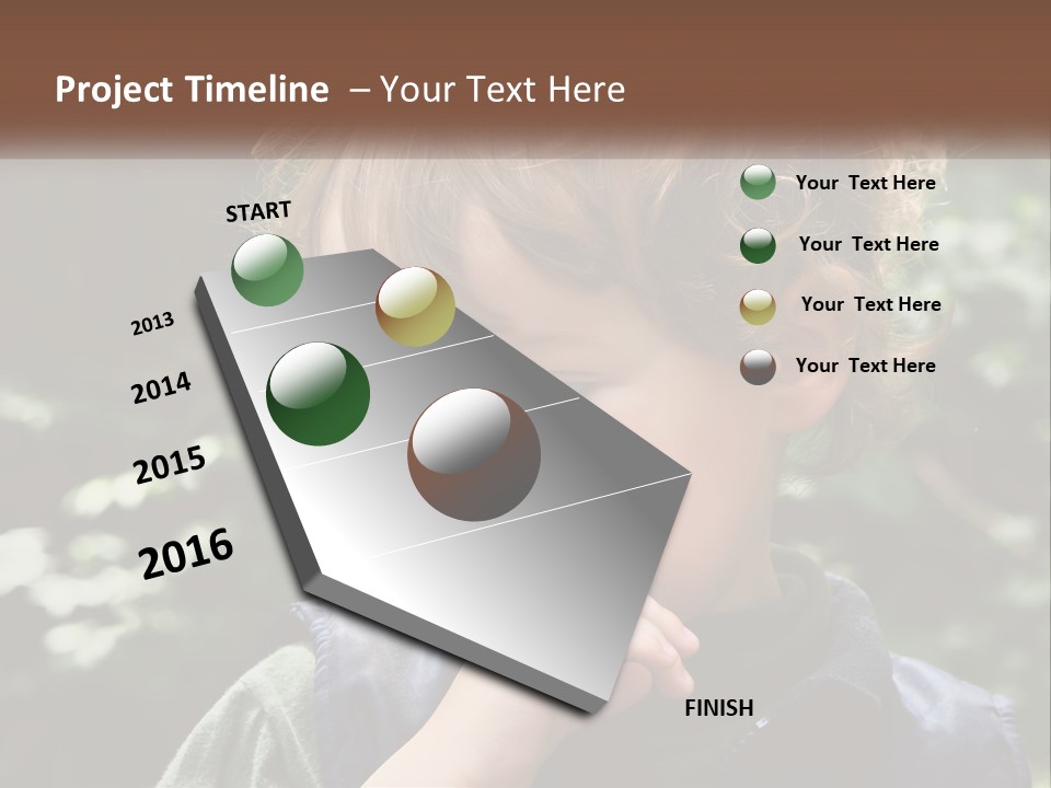 Climate Conditioner Home PowerPoint Template