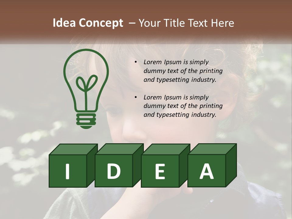 Climate Conditioner Home PowerPoint Template