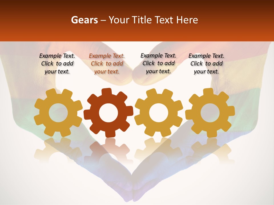 Home Cooling Cool PowerPoint Template