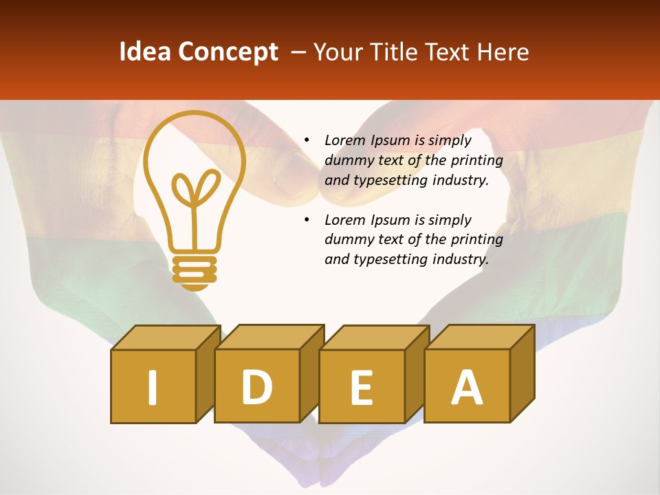 Home Cooling Cool PowerPoint Template