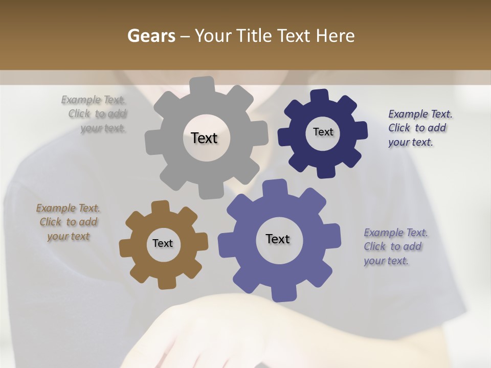 Electricity Remote Temperature PowerPoint Template