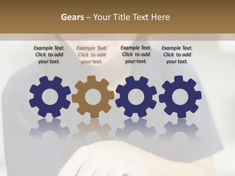 Electricity Remote Temperature PowerPoint Template