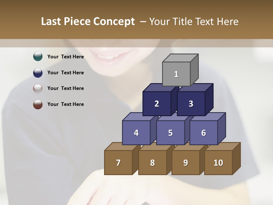 Electricity Remote Temperature PowerPoint Template