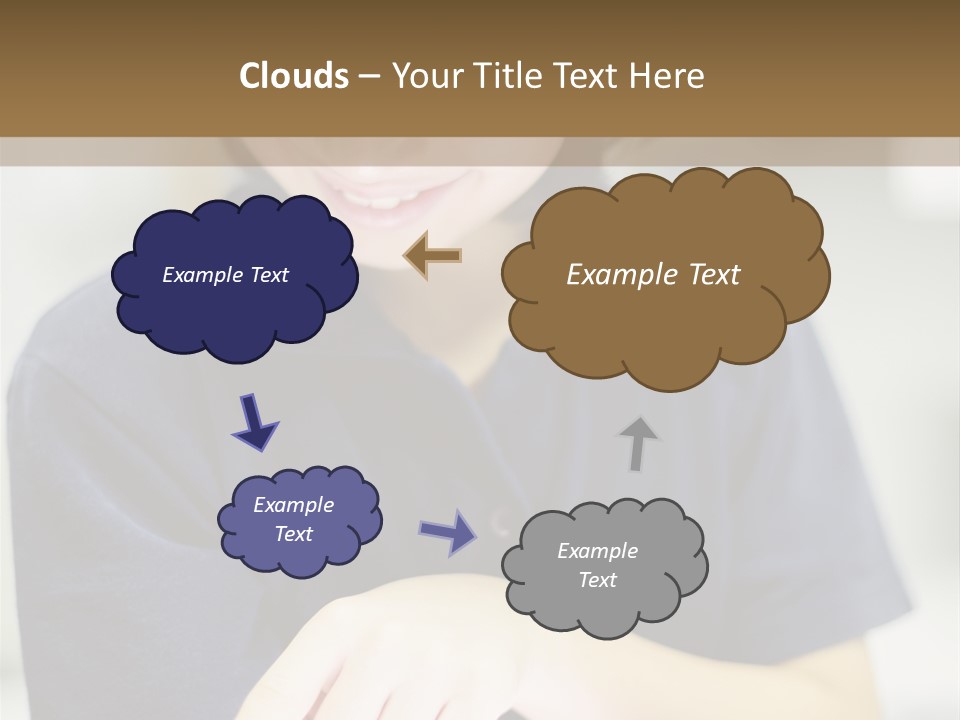 Electricity Remote Temperature PowerPoint Template
