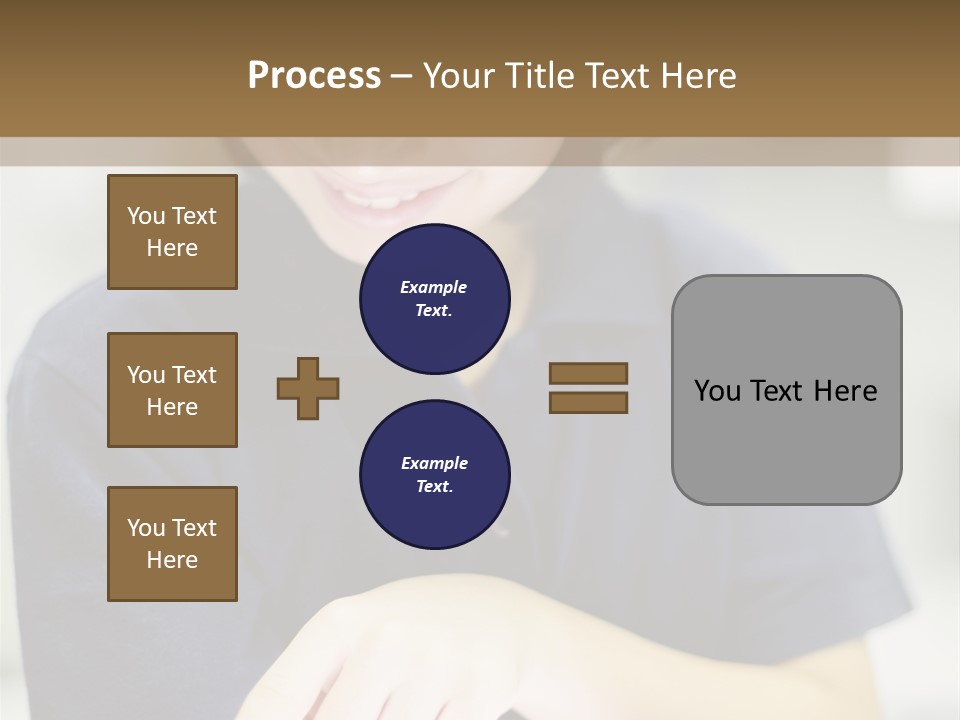 Electricity Remote Temperature PowerPoint Template