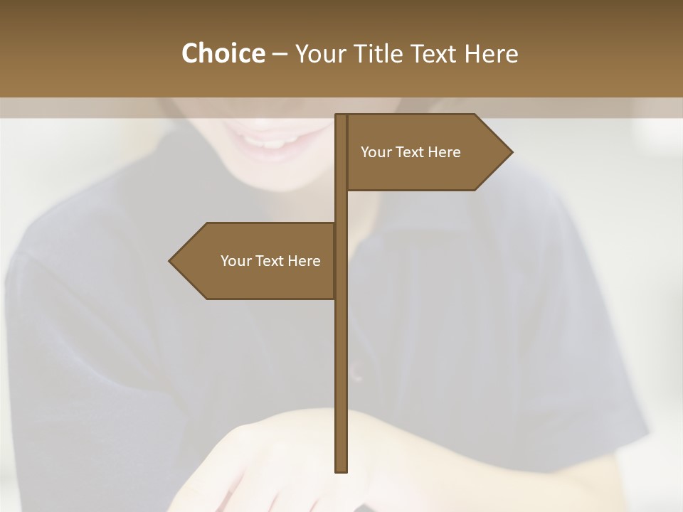 Electricity Remote Temperature PowerPoint Template