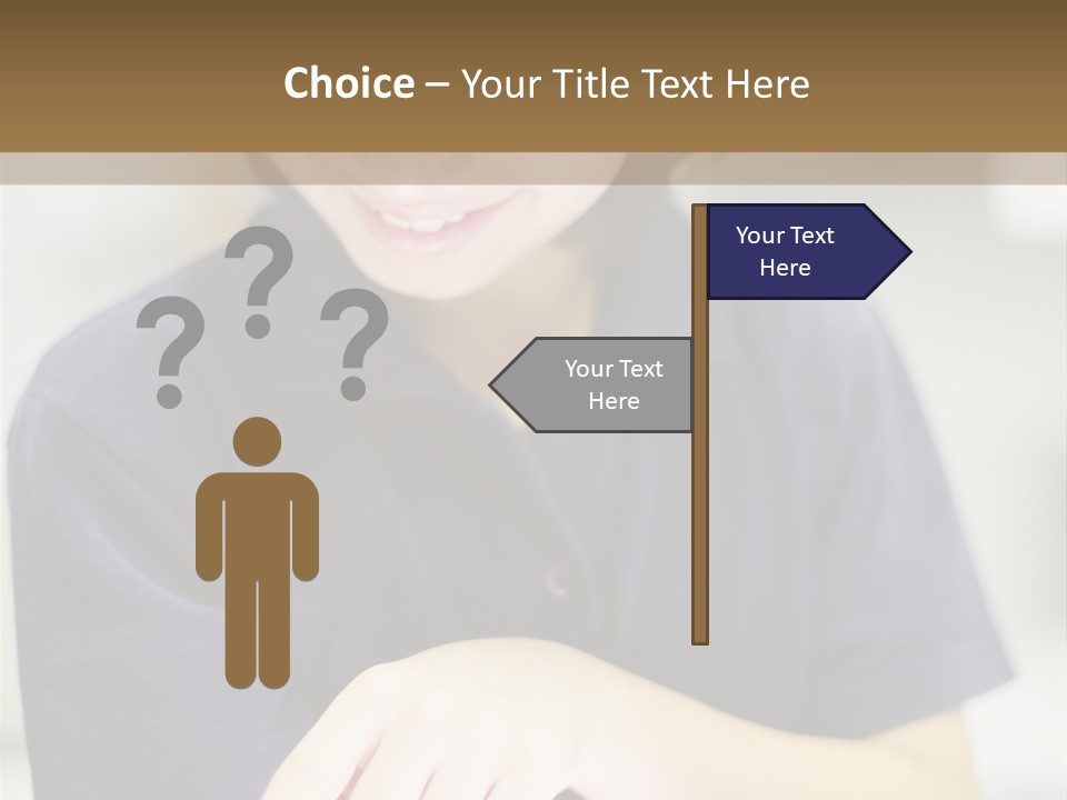 Electricity Remote Temperature PowerPoint Template