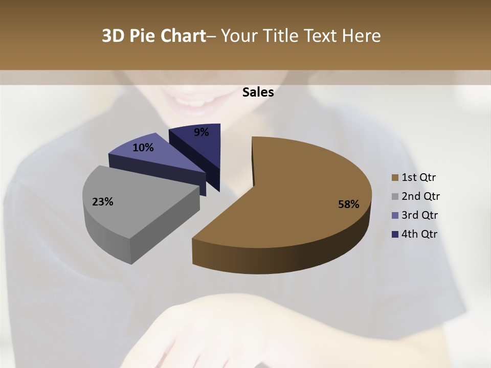 Electricity Remote Temperature PowerPoint Template