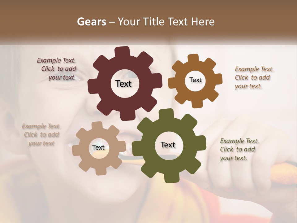 Equipment Electric Ventilation PowerPoint Template