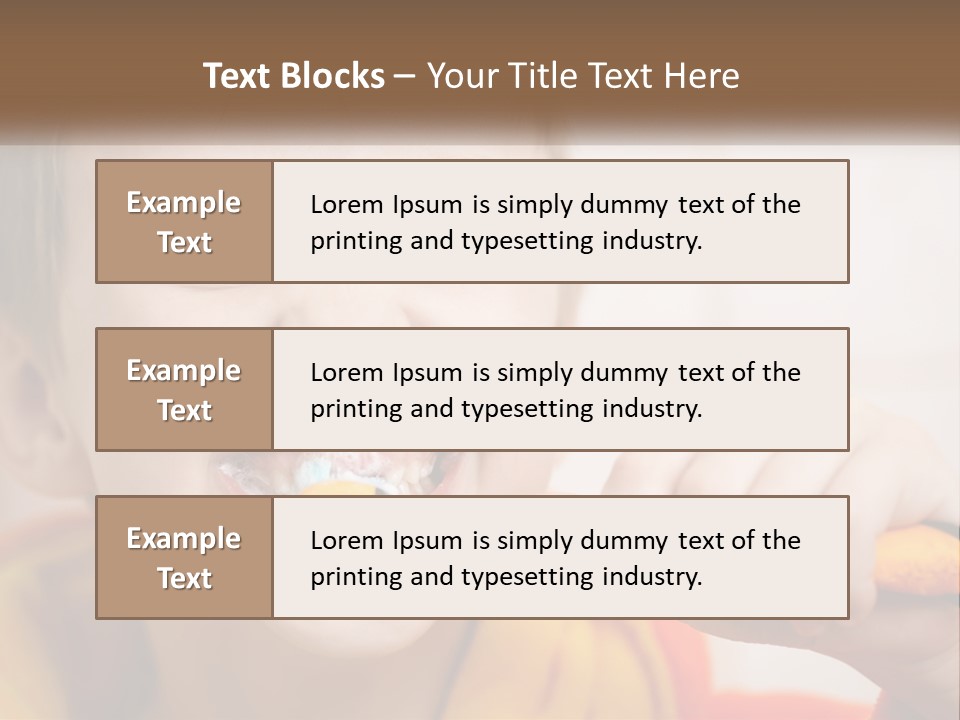 Equipment Electric Ventilation PowerPoint Template