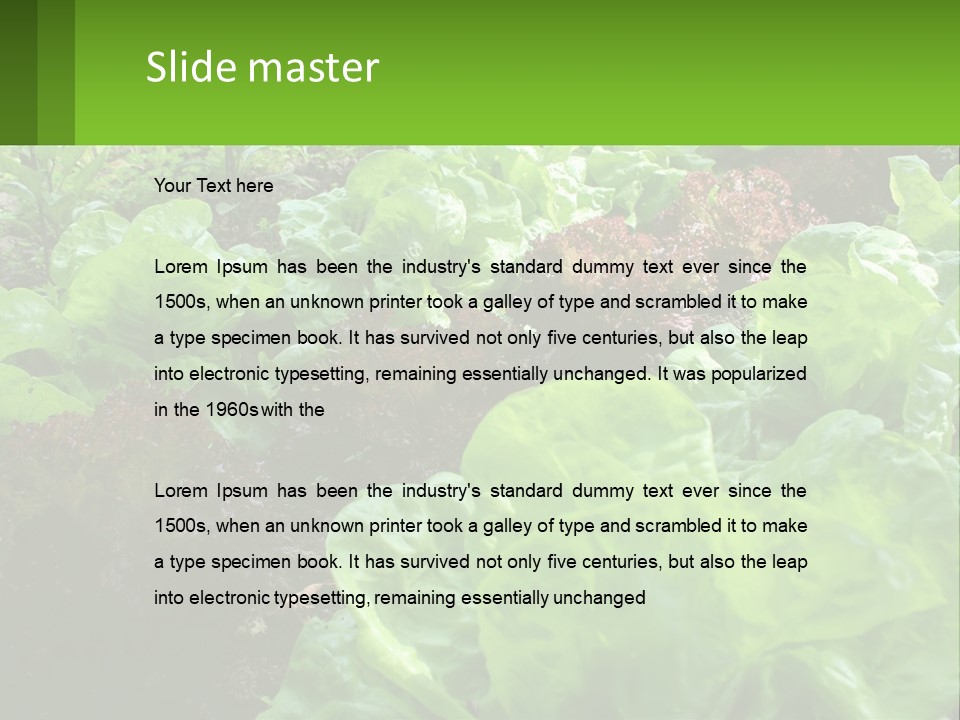 White Part Industry PowerPoint Template