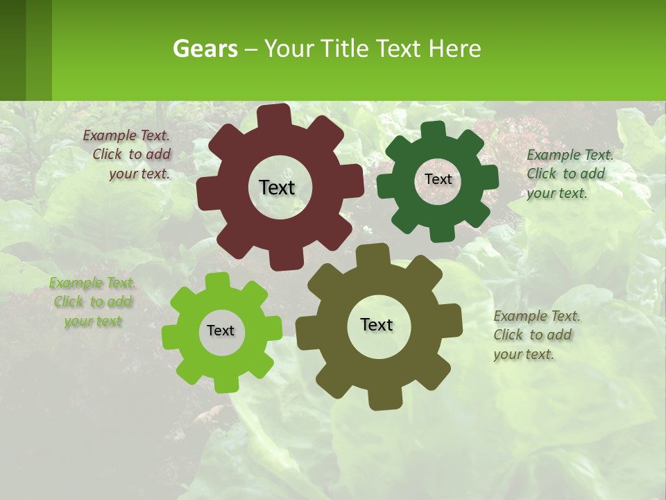 White Part Industry PowerPoint Template