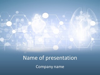 Cooling White Conditioner PowerPoint Template