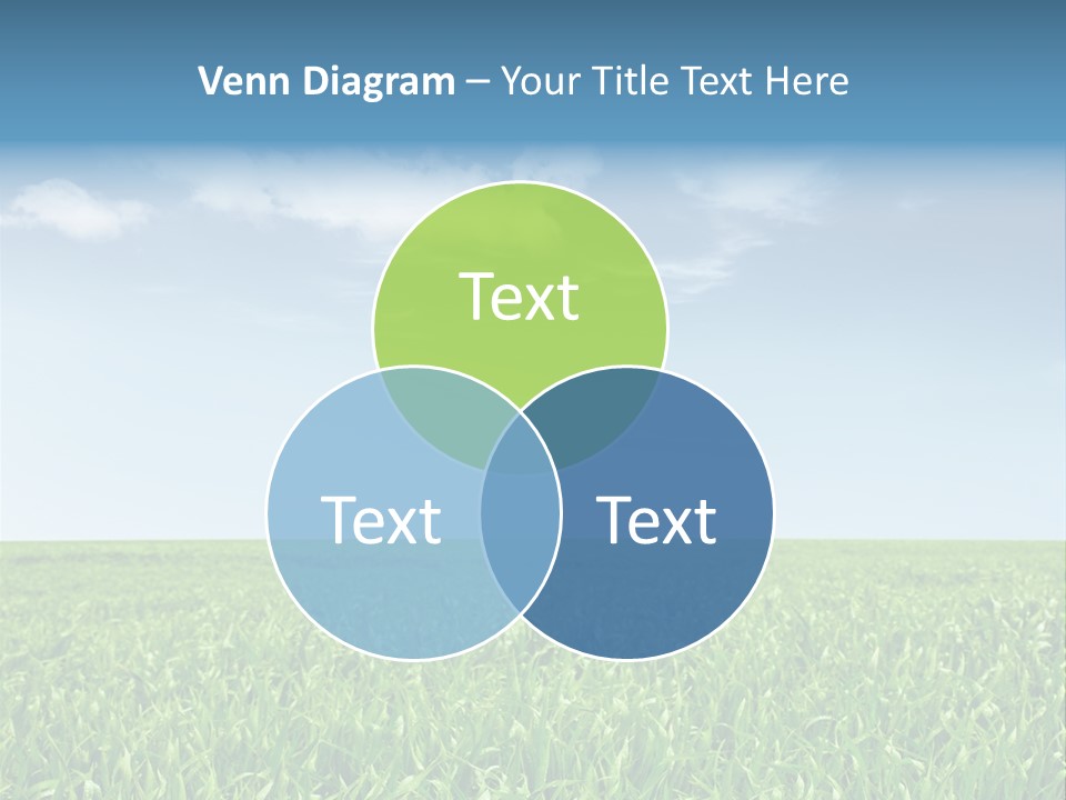 Electric Air Cold PowerPoint Template