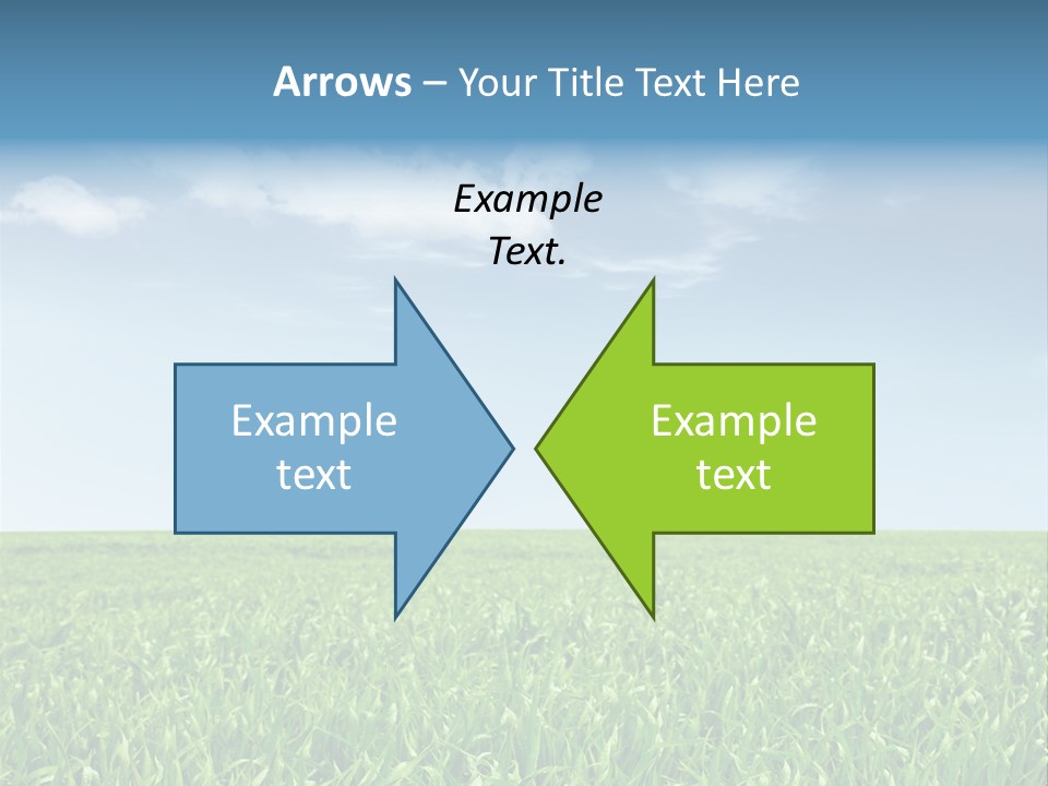 Electric Air Cold PowerPoint Template