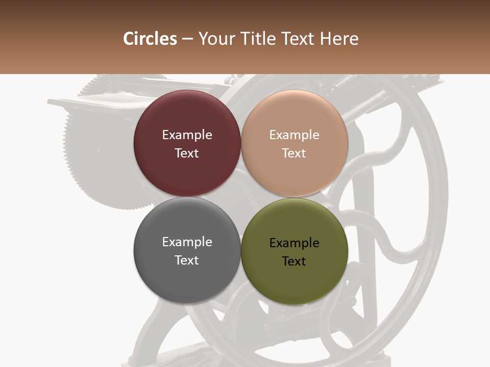 Mechanism Craft Black PowerPoint Template