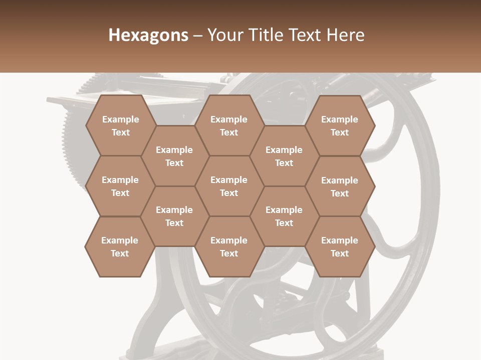 Mechanism Craft Black PowerPoint Template