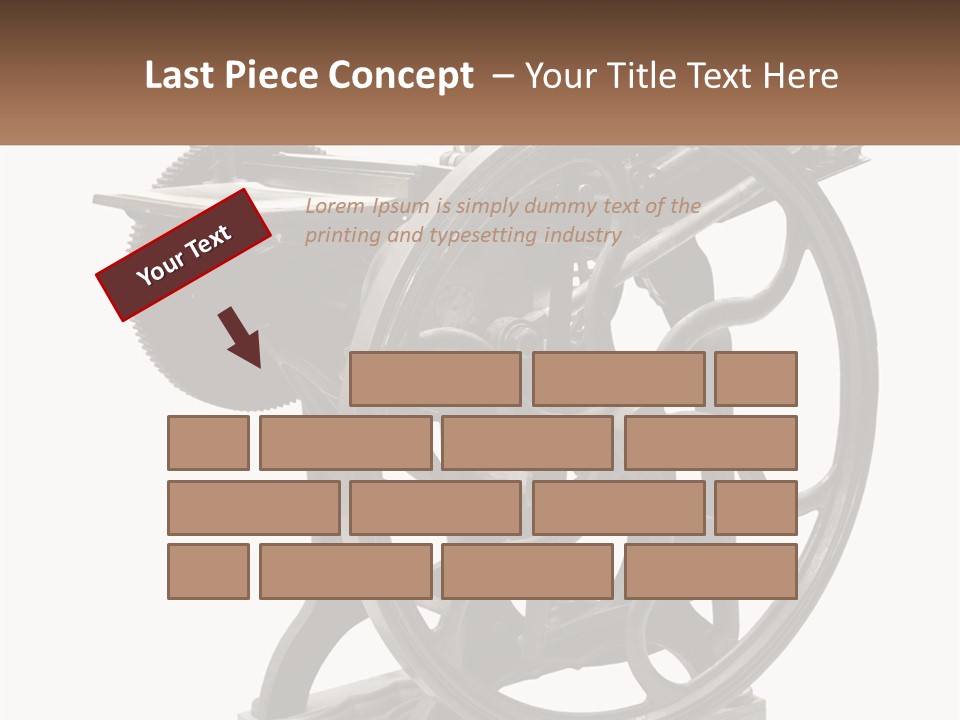 Mechanism Craft Black PowerPoint Template