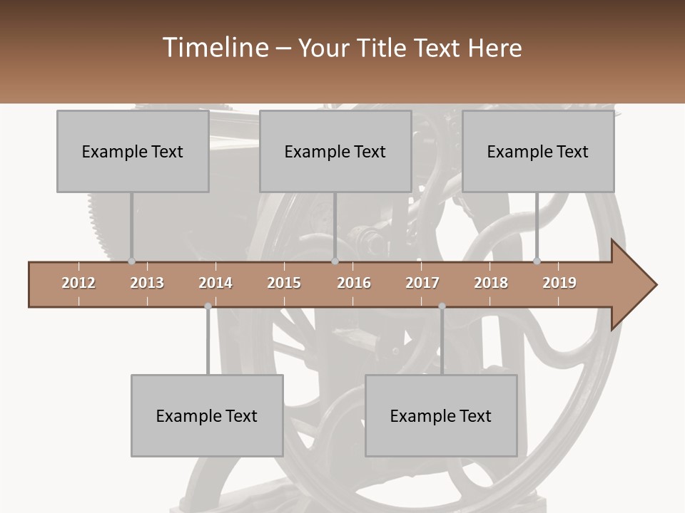 Mechanism Craft Black PowerPoint Template