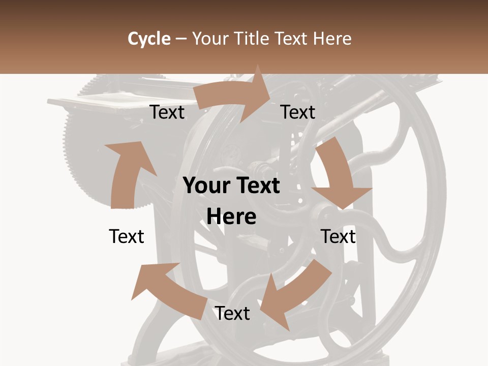 Mechanism Craft Black PowerPoint Template