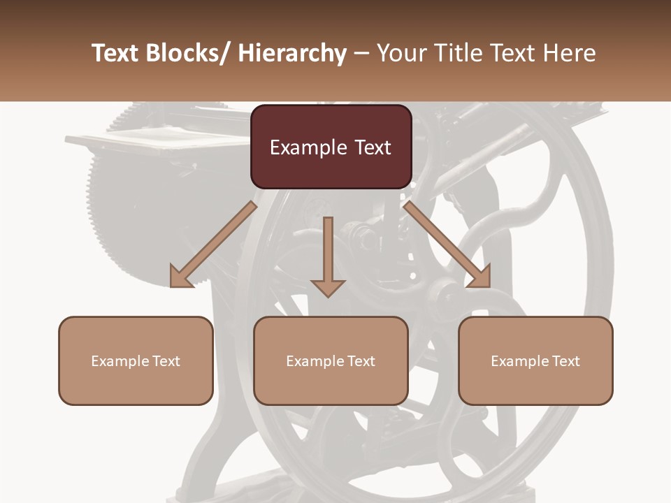 Mechanism Craft Black PowerPoint Template