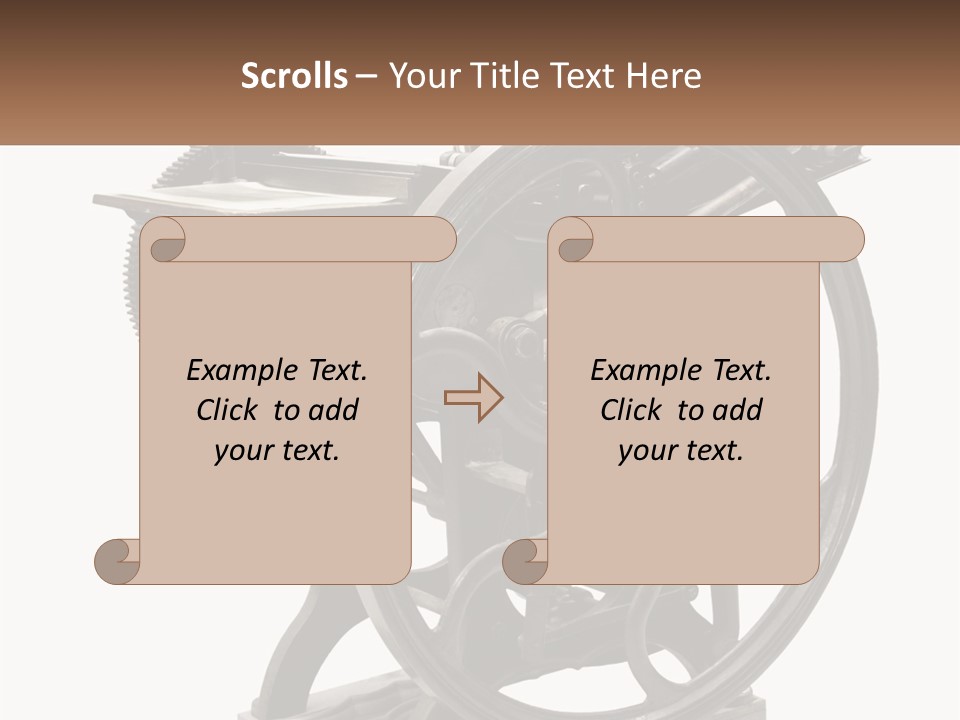Mechanism Craft Black PowerPoint Template