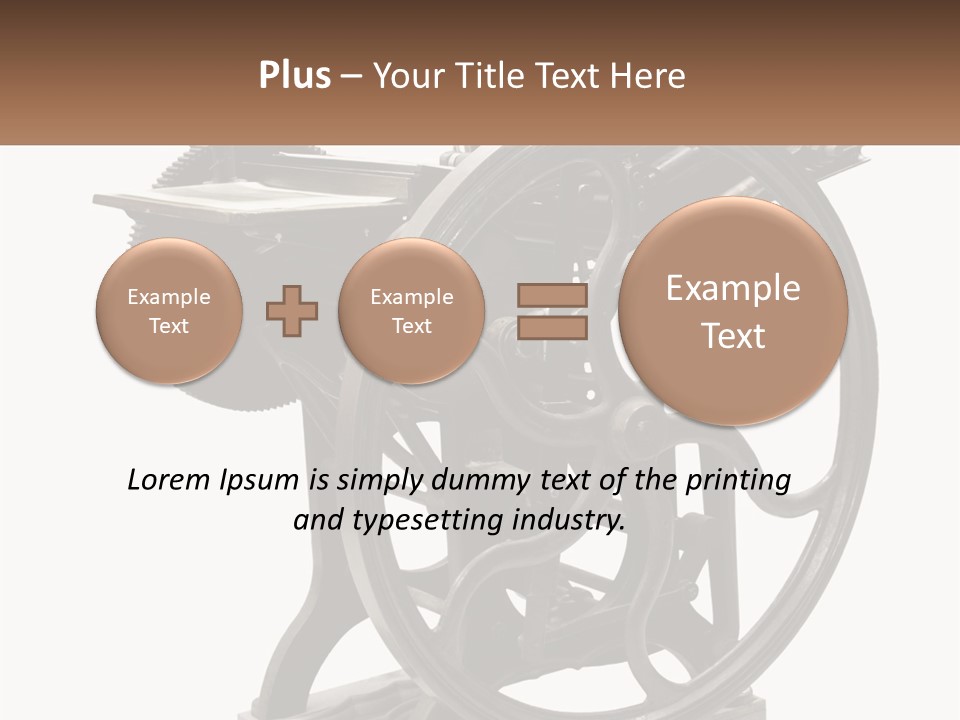 Mechanism Craft Black PowerPoint Template