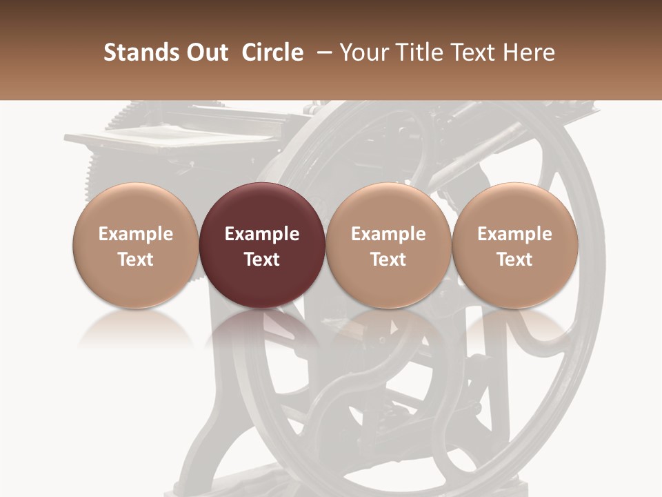 Mechanism Craft Black PowerPoint Template